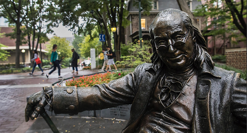 Ben Franklin Statue